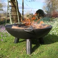 80cm British Fire Pit with Legs
