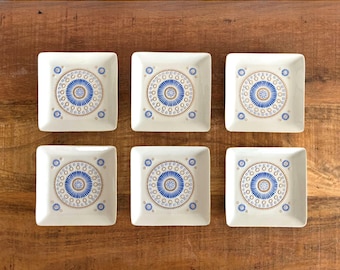 ドイツ製磁器のセンターピースフルーツボウル、アンティークハンド