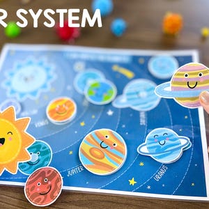 Solar System Activity Pack for Kids Planets Printable Busy Book ...