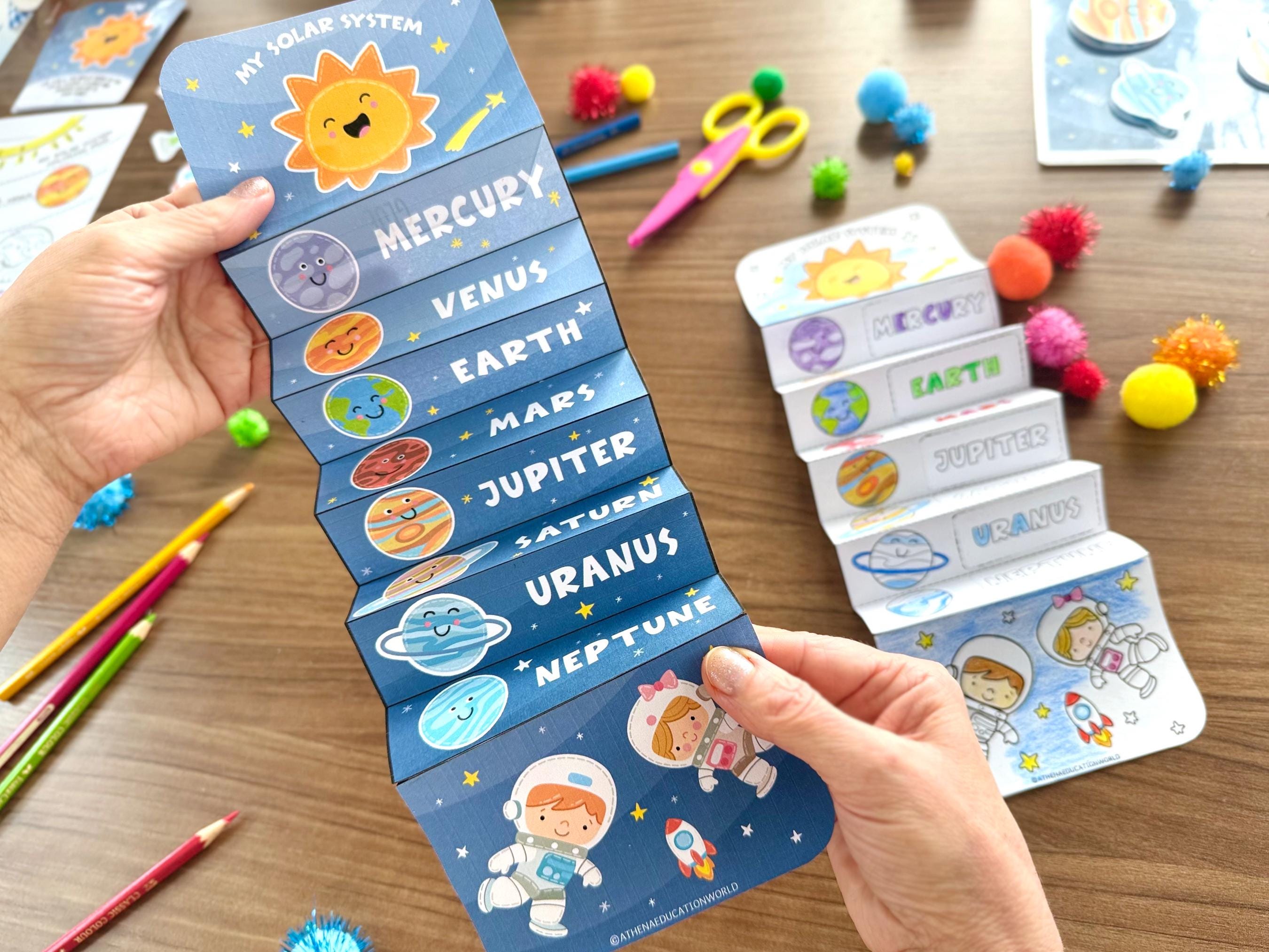 Solar System Activity Pack for Kids Planets Printable Busy Book ...