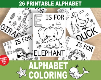 Alfabet Kleurplaten, Preschool Kleurplaten, Preschool Activiteit, Preschool Afdrukbaar, Preschool Letters, Preschool Werkblad, Kleuterschool