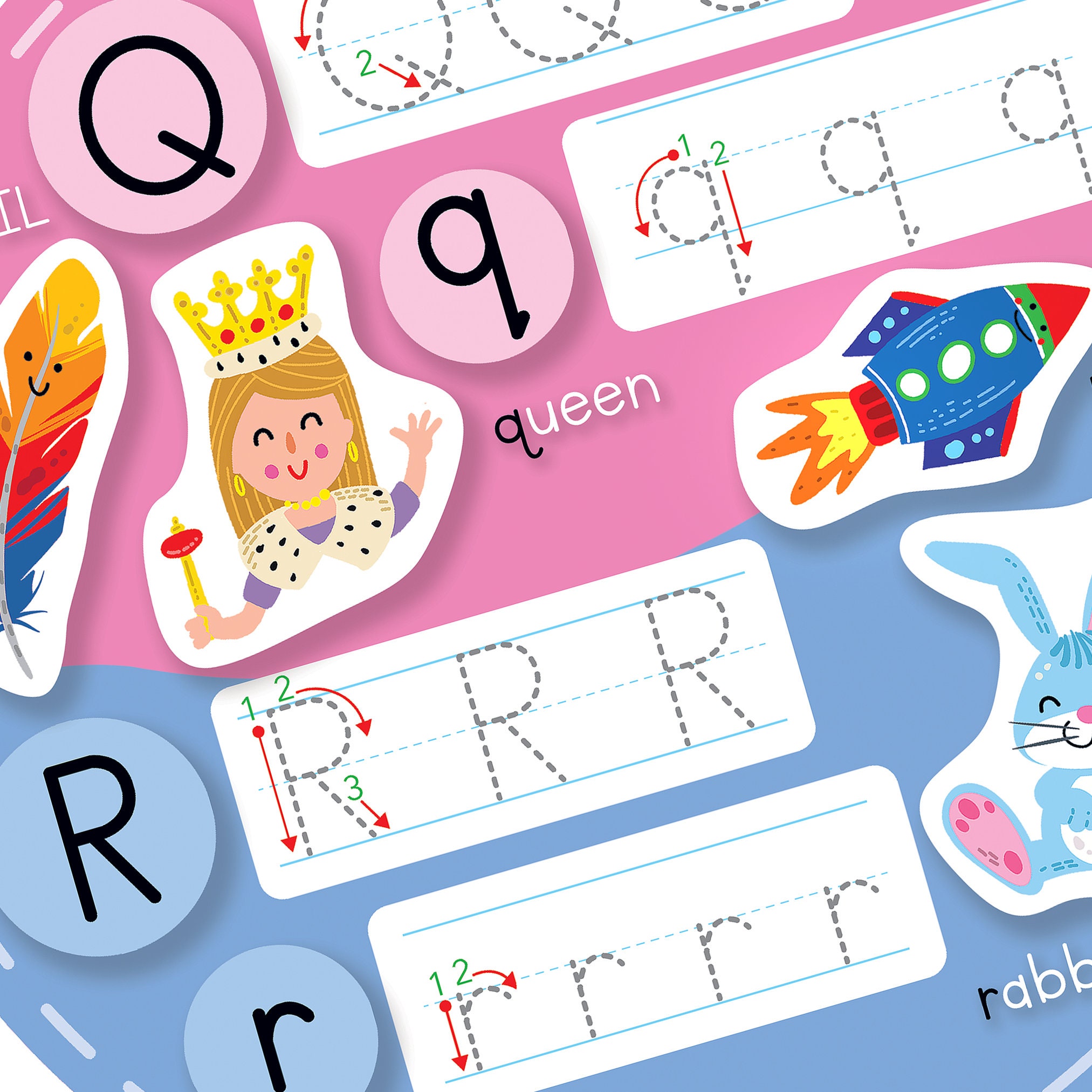 Alphabet Busy Book Printable Toddler Montessori ABC Quiet Book ...
