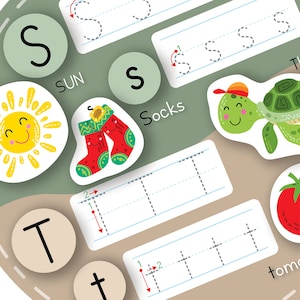 Alphabet Busy Book Printable Toddler Montessori ABC Quiet Book ...