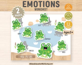 Toddler Feelings Activity, Preschool Social Emotional Learning, Emotion Matching Game, Emotions Printable, Montessori Toddlers,Kindergarten