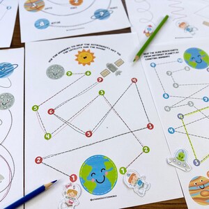 Solar System Activity Pack for Kids Planets Printable Busy Book ...