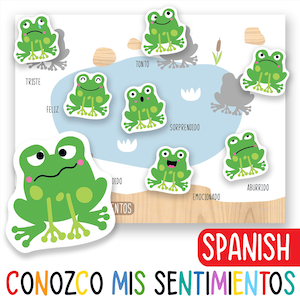Spanish Toddler Feelings Activity, Preschool Social Emotional Learning, Emotion Matching Game, Emotions Printable, Montessori Toddlers