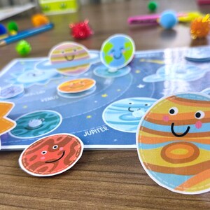 Solar System Activity Pack for Kids Planets Printable Busy Book ...