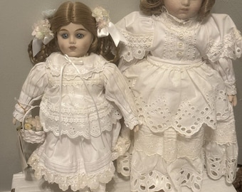 GORHAM DOLL COLLECTION Musical Sisters Kathleen & Katelin 582/1000 Limited