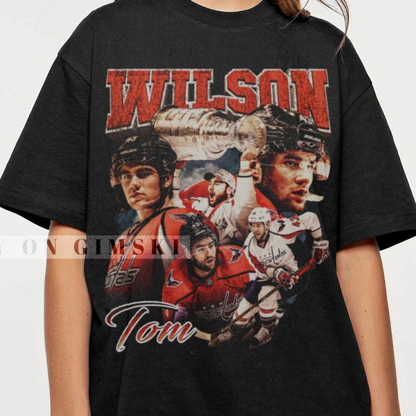 Limited Tom Wilson Shirt Vintage Bootleg Graphic Tee Tom Wilson T-Shirt Hockey Tom Wilson Sweatshirt Gift For Women and Man Unisex GSK1