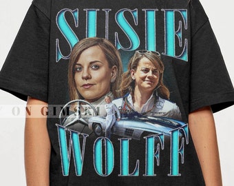 Limited Susie Wolff Shirt Vintage Bootleg Graphic Tee Susie Wolff T-Shirt Racing Driver Sweatshirt Gift For Women and Man Unisex GSK28