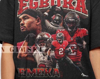 Emeka Egbuka Shirt Vintage Bootleg Graphic Tee St Brown T-Shirt Retro Sweatshirt Gift For Women and Man Unisex GSK119