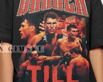 Darren Till Shirt Vintage Bootleg Graphic Tee Darren Till T-Shirt Retro Sweatshirt Gift For Women and Man Unisex GSK70