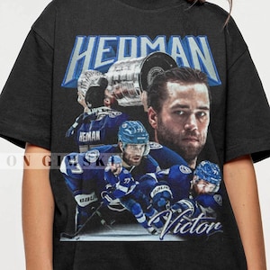 Limited Victor Hedman Shirt Vintage Bootleg Graphic Tee Victor Hedman T-Shirt Athlete Sport Sweatshirt Gift For Women and Man Unisex GSK31