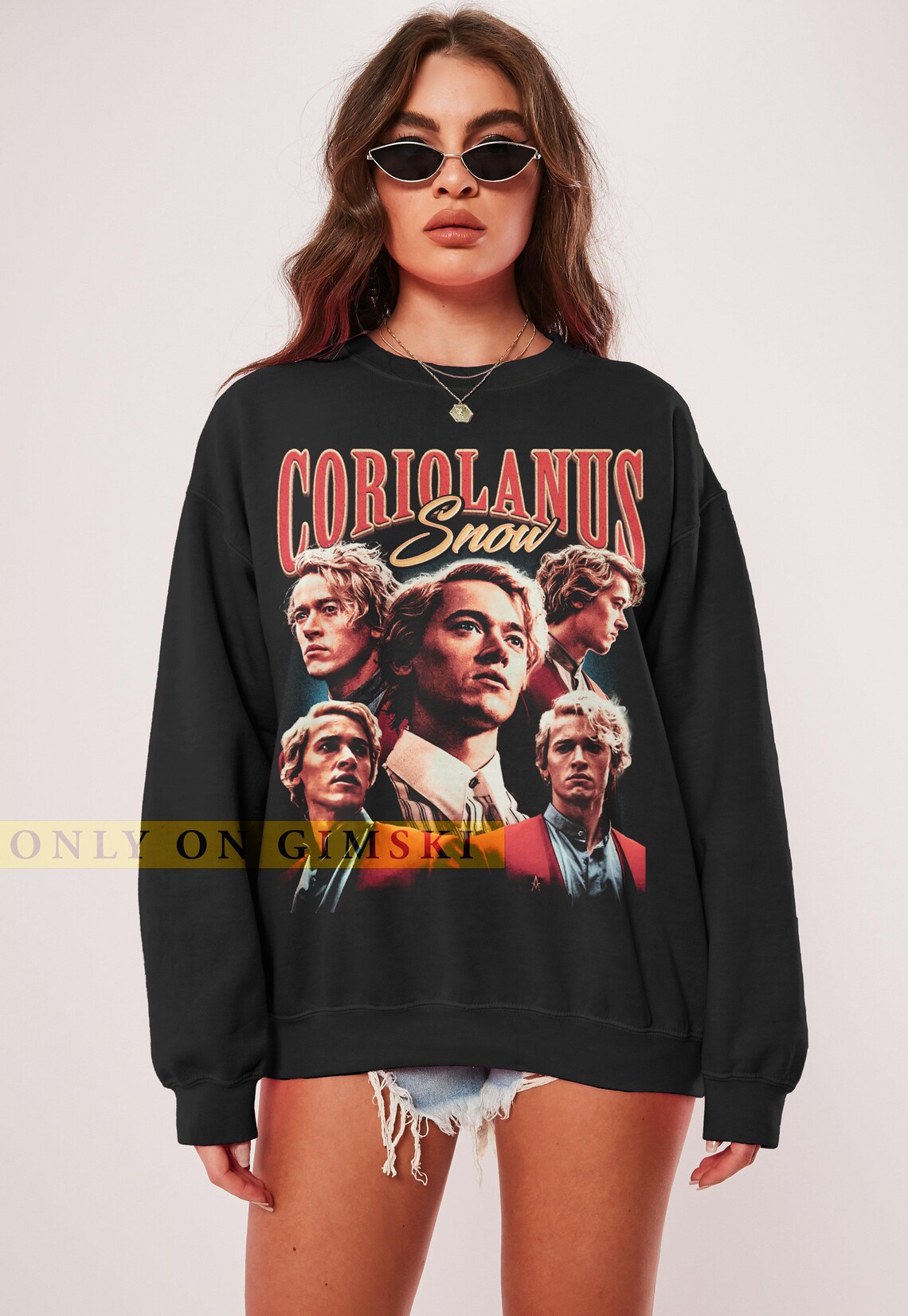 Women Coriolanus Sno2 Limited Coriolanus Snow Shirt Vintage Bootleg Graphic Tee Coriolanus ...