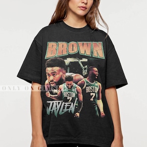 Maglietta Jaylen Brown Vintage Bootleg Graphic Tee Jaylen Brown T-Shirt Felpa Retro Regalo per Donna e Uomo Unisex GSK90