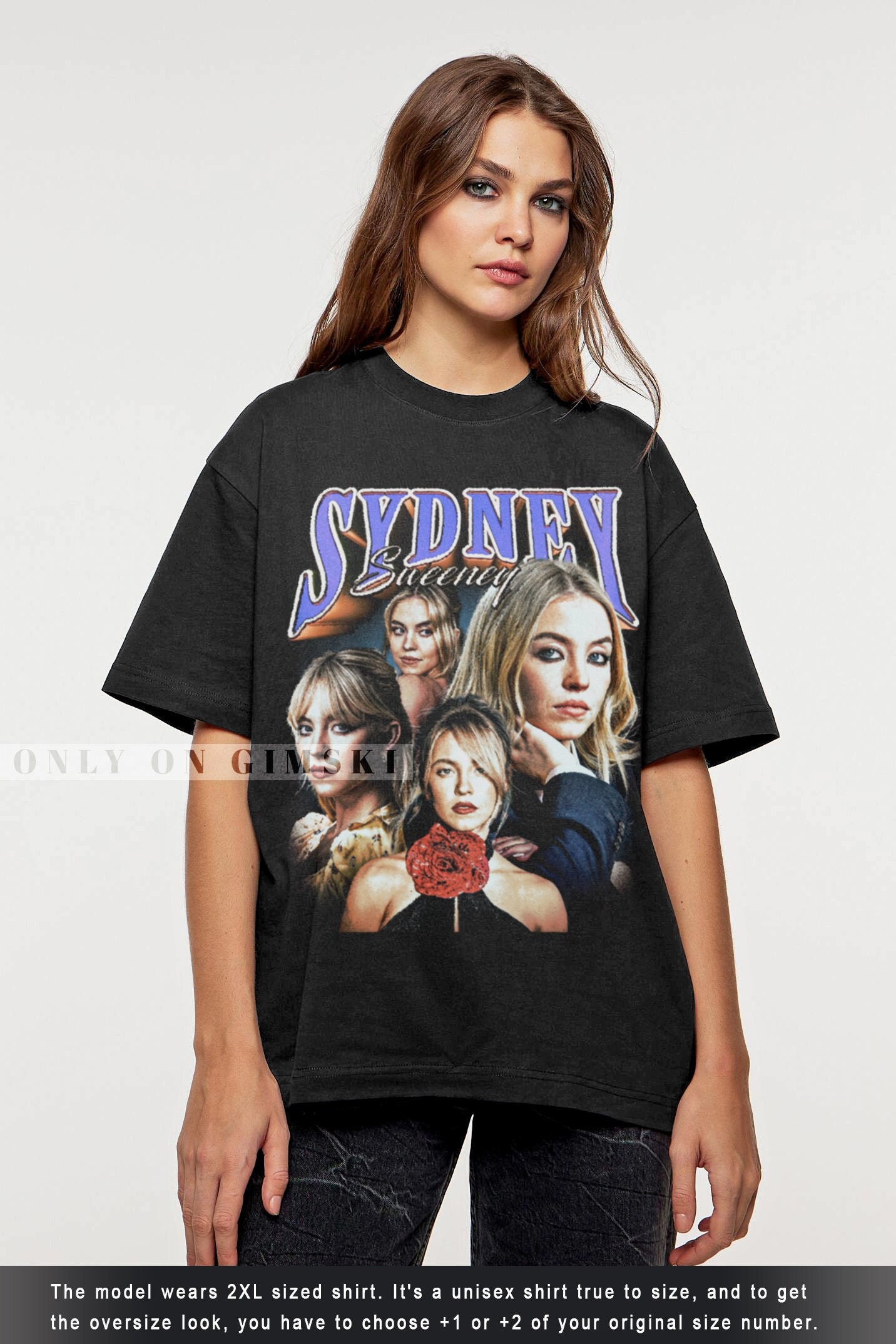 Limited SYDNEY SWEENEY Shirt Vintage Bootleg Sydney Sweeney T 