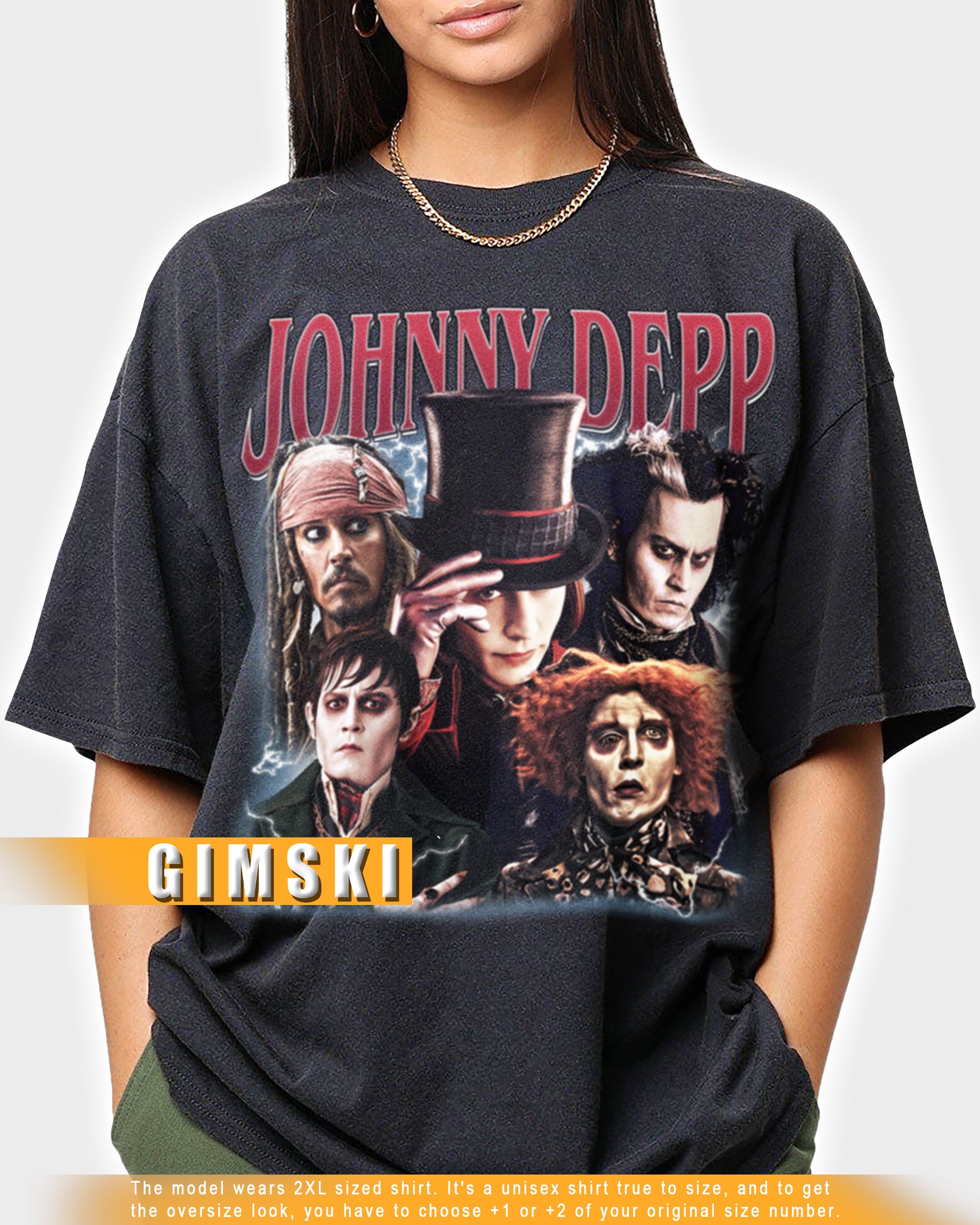 【匿名配送】ジョニーデップ関連グッズセット Johnny depp tshirt - Etsy 日本