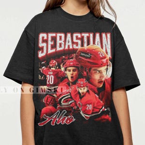 Sebastian Aho Shirt Vintage Bootleg Graphic Tee Sebastian Aho T-Shirt Retro Sweatshirt Gift For Women and Man Unisex GSK67