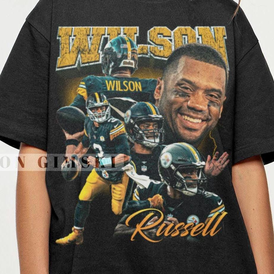 Russell wilson Shirt Vintage Bootleg Graphic Tee russell wilson T-Shirt Retro Sweatshirt Gift For Women and Man Unisex GSK111