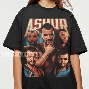Ashur Shirt Vintage Bootleg Graphic Tee Ashur T-Shirt Retro Sweatshirt Gift For Women and Man Unisex GSK106