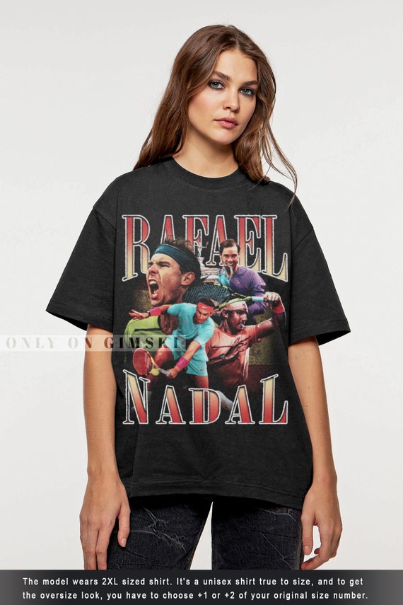 Rafael Nadal Shirt Vintage Bootleg Graphic Tee Rafael Nadal