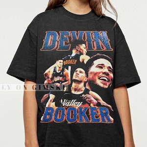 Devin Booker Shirt Vintage Bootleg Graphic Tee Devin Booker T-Shirt Retro Sweatshirt Gift For Women and Man Unisex GSK86