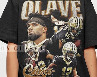 Chris Olave Shirt Vintage Bootleg Graphic Tee love T-Shirt Retro Sweatshirt Gift For Women and Man Unisex GSK108