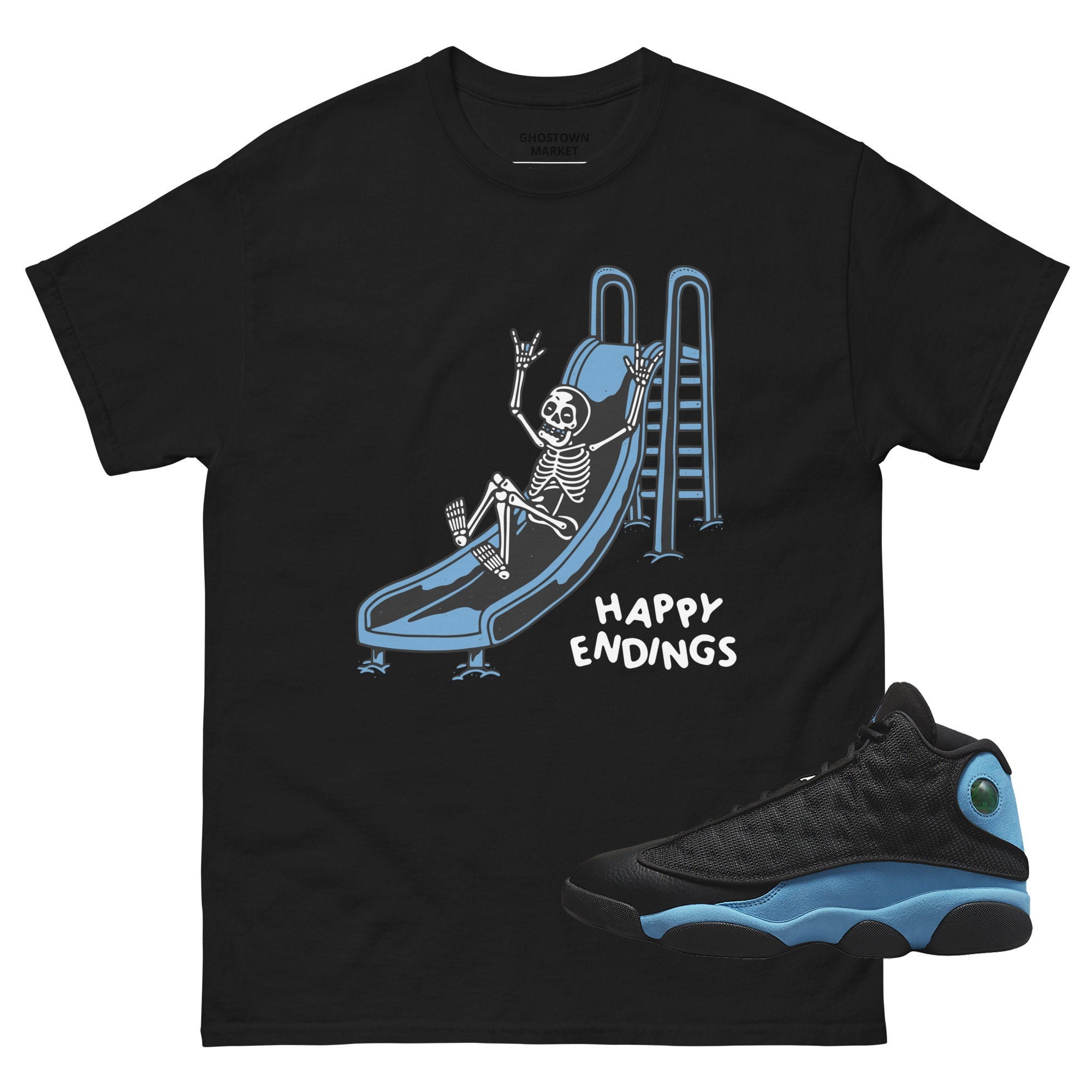 Sneakers Black Hyper Royal 13 Shirt Tee Shirt Jordan 13 Royal Blue