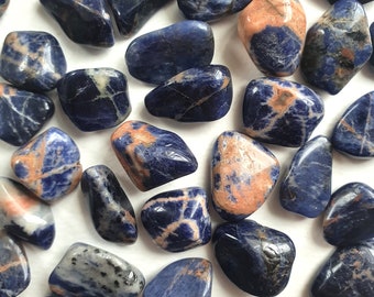 SODALITE With FELDSPAR Crystal - Ethically Sourced & Intuitively Chosen - Select Your Size Small Medium -Unique Natural Chakra Healing Stone