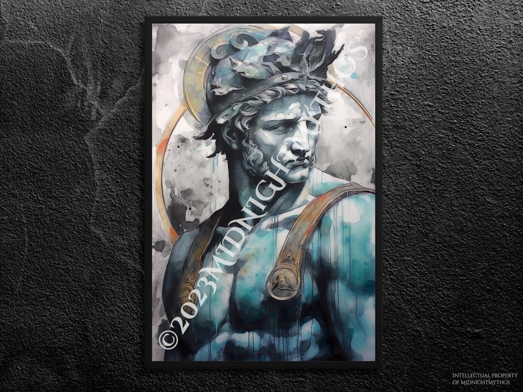 Apollo Portrait: God of Music, Poetry, Prophecy, and Healing - Classic ...