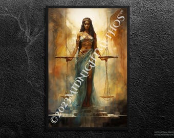 gugu【上級呪物】エジプト神話・調和、真実の神『マアト』様が宿る波動上昇 マアト - エジプトの調和、正義、真実の女神 - デジタルダウンロード