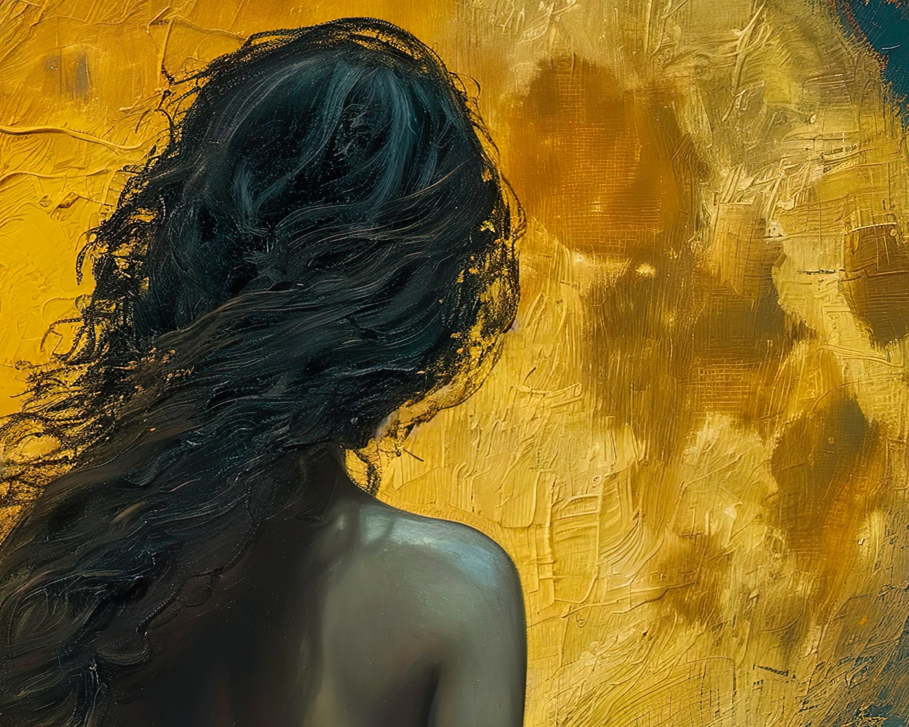 Selene Moon Goddess Art Print: vrede en sereniteit, Griekse mythologie  muurkunst (ingelijst) - Etsy België, image size:3000x2400