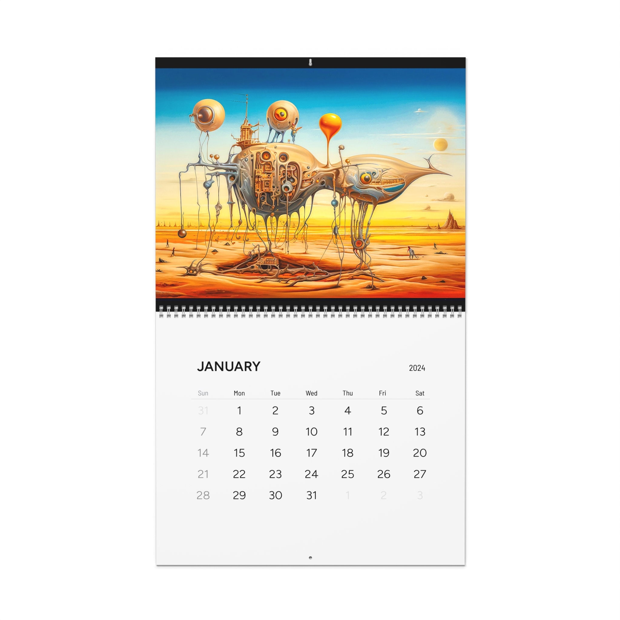 Wall Calendars 2024 Etsy
