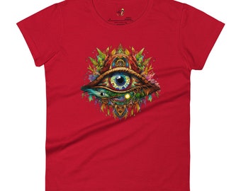 Women's Psychic third eye spiritual t-shirt