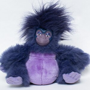 Disney Tarzan Terk Purple Gorilla 9" Plush Soft Toy BB497, Vintage Plush