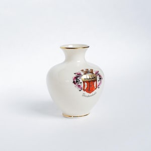 German Vase with the traditional coat of arms of Freudenstadt