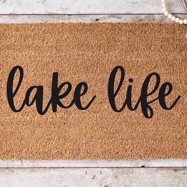 Lake House Doormat Etsy