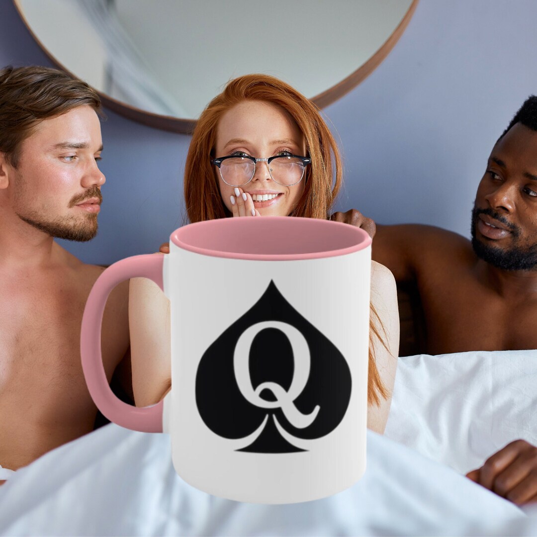 Queen of Spades Coffee Mug BBC Wife Mug Naughty Gift for Her Slut Sex ...