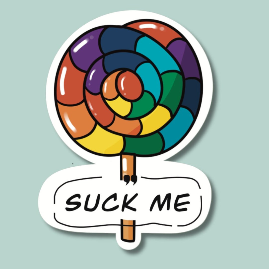 Lollipop Mouth With Tongue Out 100 off Coupon Banana Etsy