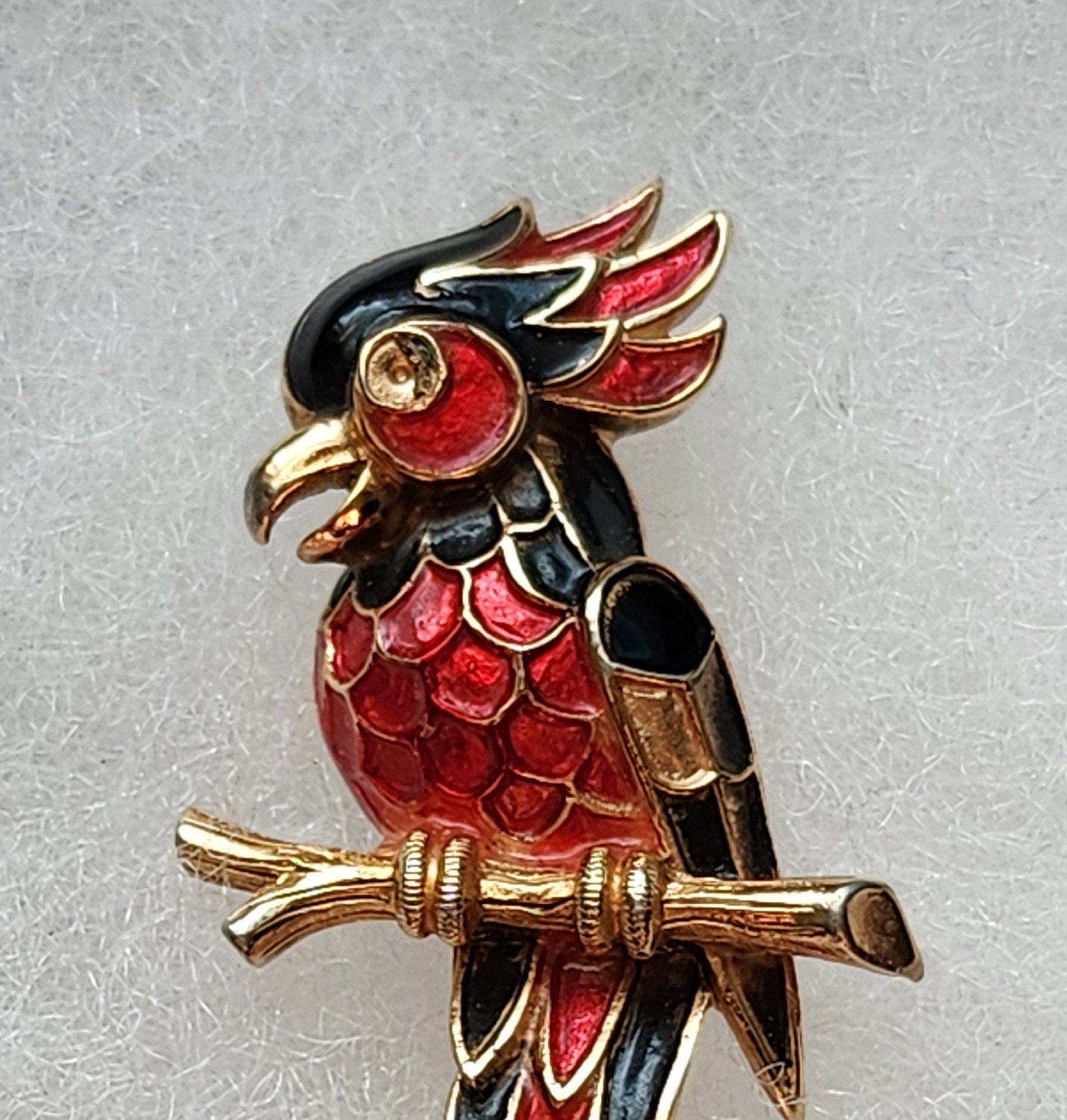 Trifari bird brooch - Etsy 日本