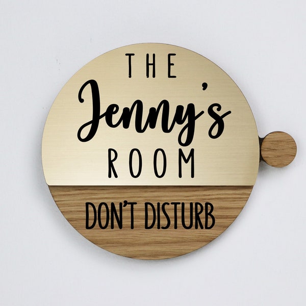 Personalized in a meeting sign, door name plate, wooden in a meeting door sign, office door sign of status, out of office door sign