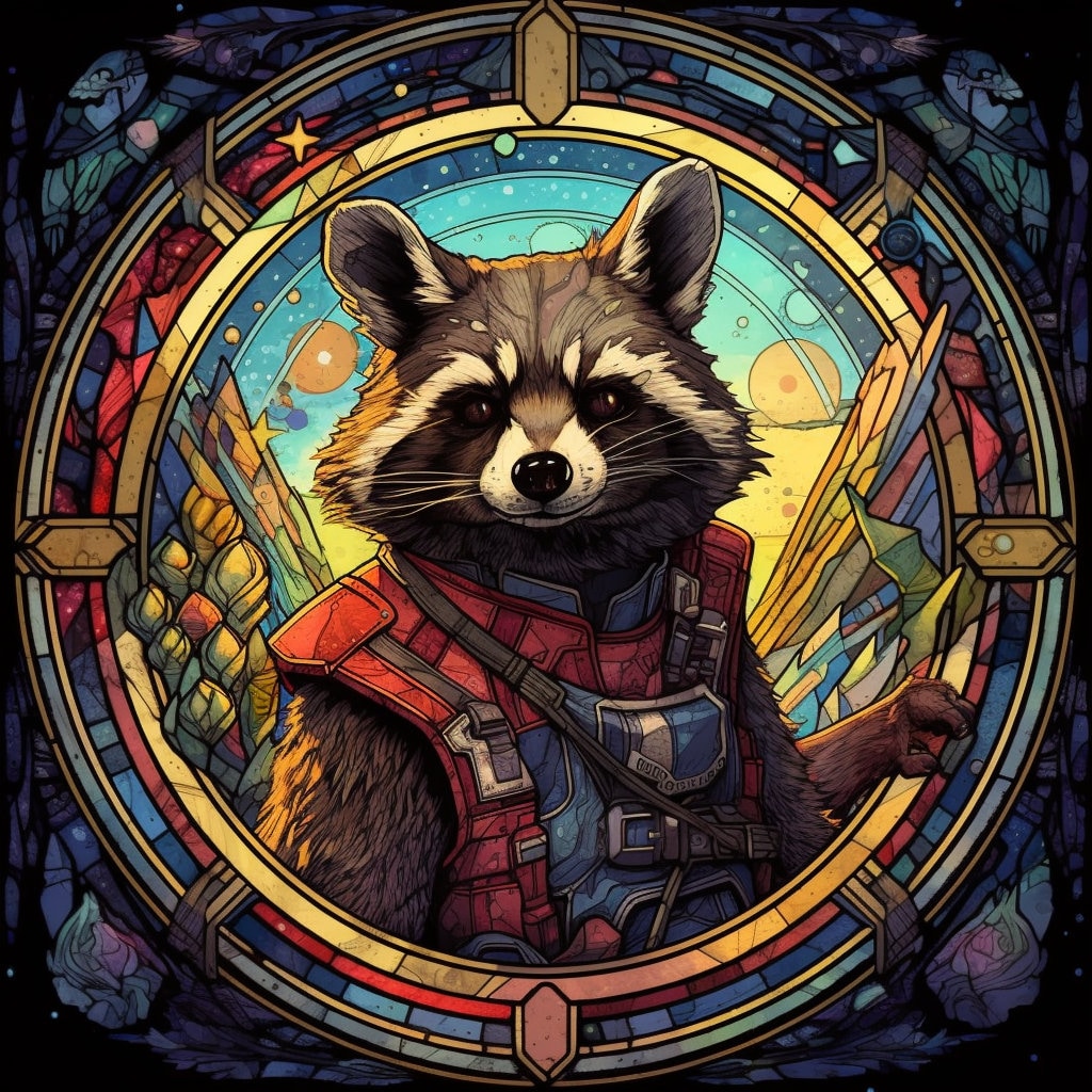 Trash Panda Rocket Racoon SVG Cut File | DXF PDF Guardians of the Galaxy  Vol 2 Inspired