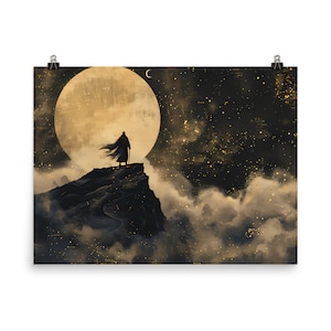 Mountain Sage - Póster de papel mate mejorado, diseño decorativo, lienzo para decoración de habitaciones