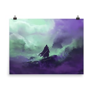Wanderer 1: Póster de papel mate mejorado, Decoración de diseño, Lienzo para decoración de habitaciones