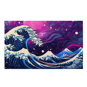 The Great Wave 2 - Premium Polyester Flag - Flags and Banners Exclusive Drop Collection