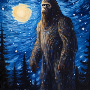 Colección Bigfoot 1 - Cryptids de la noche estrellada