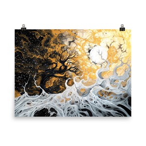 Silkweb: póster de papel mate mejorado, Decoración de diseño, Lienzo de decoración de habitaciones