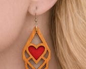 Boho Earrings SVG Bundle | Laser Cut Earrings Template | Wooden Jewelry SVG | Glowforge Files | Cricut Earrings Svg | Dxf AI Eps Pdf