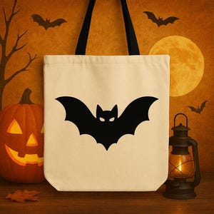Halloween Bat SVG Bundle | Spooky Bat Cut File for Cricut | Bat Silhouette Dxf Png Pdf | Halloween Decor Laser Cut File | Instant Download image 4