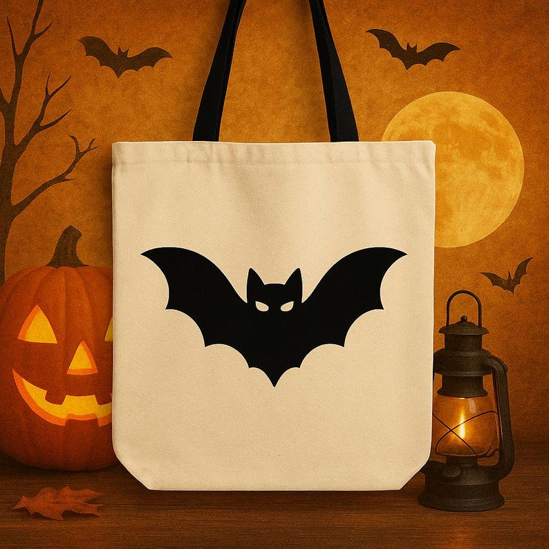 Halloween Bat SVG Bundle | Spooky Bat Cut File for Cricut | Bat Silhouette Dxf Png Pdf | Halloween Decor Laser Cut File | Instant Download image 4